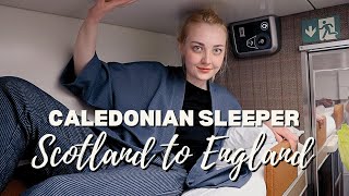 CALEDONIAN SLEEPER experience  British overnight train  Scotland [upl. by Cassey]