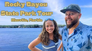 Rocky Bayou State Park amp RV Site Tour  Niceville Florida [upl. by Ilera]