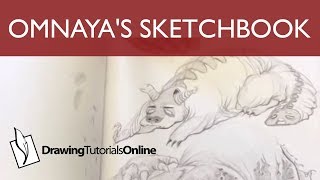 Omnayas Sketchbook Incredible Line [upl. by Luar163]