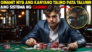 GAMIT ANG KANYANG KATALINUHAN NATALO NIYA ANG SYSTEM NG CASINO AT NANALO NG MARAMING PERA [upl. by Inahpit594]