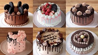 Amazing Homemade Chocolate Drip Cake Decorating Compilation  Cake decoration ideas [upl. by Llerahs746]