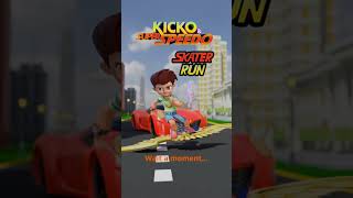 kicko amp spido cartoon game gameplay shorts kickoampspido [upl. by Atnauqahs678]