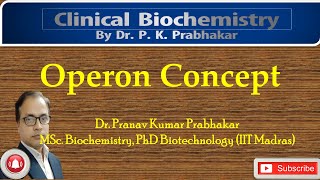 Operon Concept regulation of gene expression [upl. by Harms]