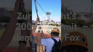 München Olympiastadion Zeltdachtour mit Flying Fox🦊 [upl. by Neall]