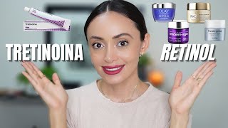 Retinol vs Tretinoina ¿Cuál es mejor ¿Cuál deberías usar  Caro Montero [upl. by Adnohser]