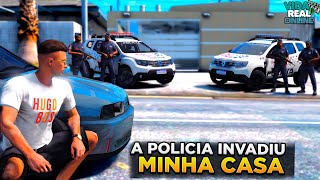 GTA V  VIDA REAL A POLICIA INVADIU MINHA CASA CADÊ O MK59  47 [upl. by Coats]