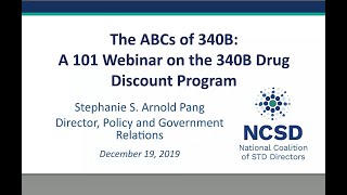 The ABCs of 340B A 101 Webinar on the 340B Drug Discount Program [upl. by Wendelin]