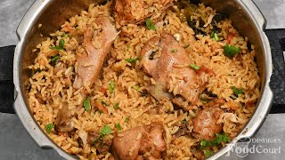 Chicken Biryani With Normal Rice Pressure Cooker Chicken Biryani Chicken Biryani [upl. by Korry509]