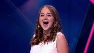 Is Sanne een nieuw musicaltalent  HOLLANDS GOT TALENT [upl. by Chemaram]