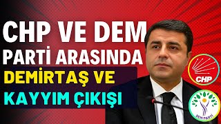 Dem Parti Ve CHP Bayramlaşmasında Demirtaş Ve Kayyum Çıkışı [upl. by Nwahsak]