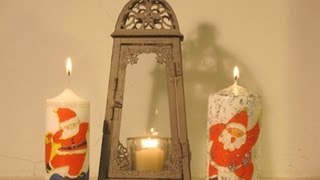 Tutorial de decoración de velas [upl. by Tsepmet]