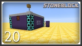 Stoneblock Modpack  RFTools Silky Jewel Block Dimension  E20 Stoneblock Lets Play [upl. by Eivol231]