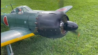 RC Zero Fighter  Mitsubishi A6M [upl. by Mara]