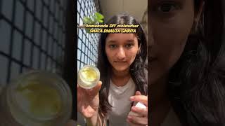 DIY ghee moisturiser for my GUA SHA routine guashamassage explore diy shots facial [upl. by Howund]