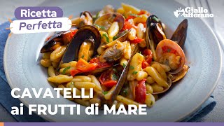 CAVATELLI ai FRUTTI di MARE una pasta davvero speciale perfetta per la VIGILIA FATTI in CASA ✨🎅 [upl. by Barth]