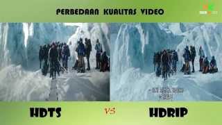 Perbedaan Video Kualitas HDTS amp HDrip [upl. by Suiramad]