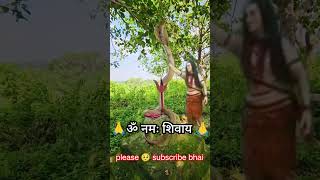 😱Har har Mahadev 😱। mahadev snake trees facts video ytshortvideo ytshort youtube [upl. by Tiffi]