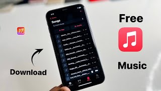 How to download songs in iPhone  Free iOS 17  UPDATED METHOD [upl. by Lois726]