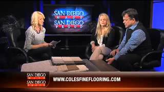 Steve and Lauren Coles interview for Coles Fine Flooring on San Diego Made  San Diego Proud [upl. by Llenrep]