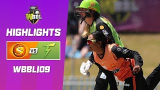 Perth Scorchers v Sydney Thunder  WBBL09 [upl. by Doersten]