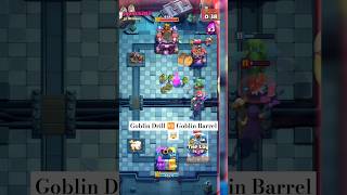 goblin barrel 🆚 goblin drill 🤯  clash royale  shorts battleroyale supercell [upl. by Scurlock]