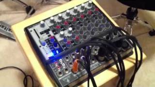 Drum Mic to Mixer Demo [upl. by Nairrod]