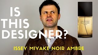 ISSEY MIYAKE NOIR AMBRE REVIEW  MAX FORTI [upl. by Ddat]