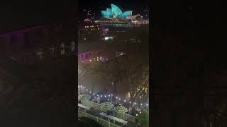 Lighting of the Sails Echo 2024 vividsydney festivaloflight festivaloflights [upl. by Keeton]