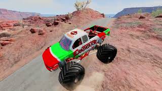 🚚💨 Traffic Race Monster Truck freestyle Madness [upl. by Cartan]