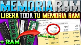 Como Liberar MEMORIA RAM en Windows 10 y 11  Liberar y Reducir Consumo de Memoria RAM [upl. by Dnaltiac]