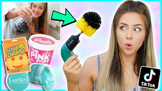 Testing VIRAL Tiktok Cleaning Products Do They Actually Work [upl. by Blaine]