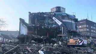 Falkirk Callendar Square Demolition Part 48 [upl. by Fairfax501]