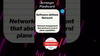 SDN networkplus comptianetworkplus comptia comptiaexam [upl. by Acinehs]