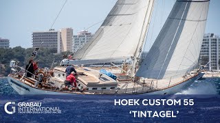 1994 HOEK CUSTOM 55 Tintagel  Sailing Yacht for sale with Grabau International [upl. by Hgieloj910]