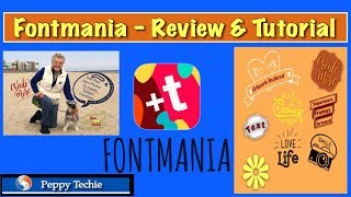 Fontmania Add Text on Photos Artwork Stickers Free [upl. by Alessandro982]