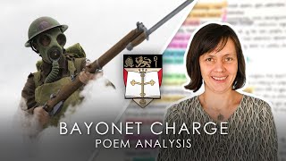 Bayonet Charge  Ted Hughes  Poem Analysis  GCSE English Lit [upl. by Nelan]