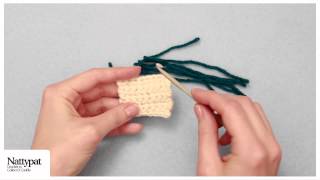 Needlework Finishing Technique Embellishing Crochet Amigurumi Toys with Latch Hooking [upl. by Mercy283]