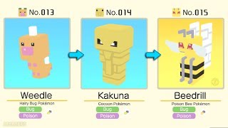 Pokémon Quest Weedle Evolved Into Kakuna  Beedrill  Pokémon Evolution Tips and Guides [upl. by Lleze863]