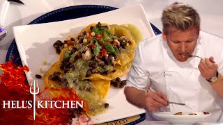 Gordon Ramsay Loving The Food  Hells Kitchen  Part Two [upl. by Oniratac]