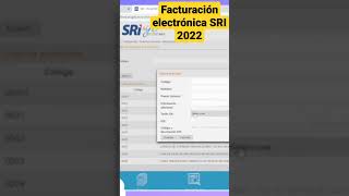 Facturación electrónica Ecuador 2022 contador contadorespublicos facturaciónelectrónica [upl. by Bellanca]