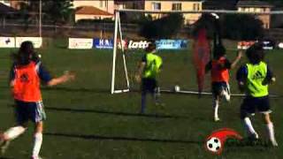 Fast Break Attack Soccer Drill [upl. by Ysset]