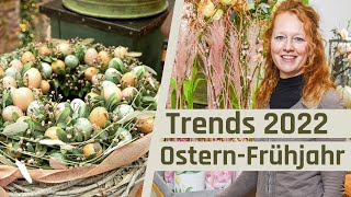 Frühlingsdeko Trends 2022 Dekotrends Frühling Inspiration für die Osterdeko [upl. by Balfour]