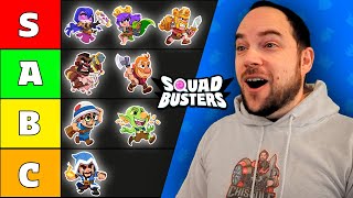 Squad Busters Tier List [upl. by Notna]