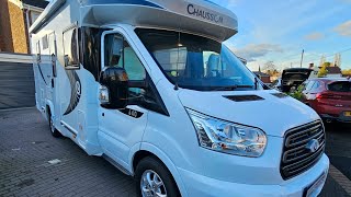 For Sale  Chausson Welcome 640  2018 4 berth 4 belt immaculate condition video tour [upl. by Alyahs695]