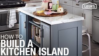 How to Build a DIY Kitchen Island [upl. by Peters]