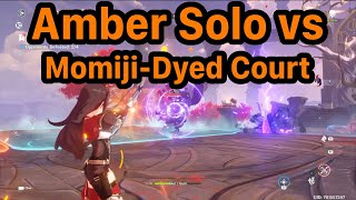 Amber SOLO vs MomijiDyed Court Sharpshooter no damage taken [upl. by Hutchings]