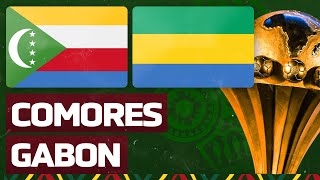 🔴🎥 🇰🇲 🇬🇦 Match LiveDirect  COMORES  GABON  Groupe C  CAN 2022 [upl. by Dottie]