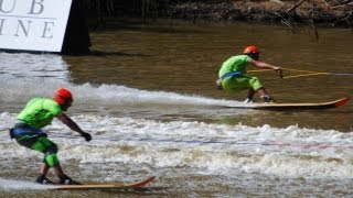 2012 Southern 80 Water Ski Race Finish Line 👣🌴☀️ [upl. by Cohla959]