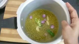 Pasi Payaru Kulambu  green gram curry recipe  south Indian curry  dal for rice  RITHEHAS KITCHEN [upl. by Janeta]