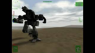 Mechwarrior III  1999  PC  Pentium II 450 Mhz  Voodoo III 3500  PCem  i5 13600K [upl. by Aronek]